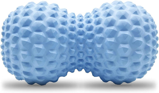 Peanut Massage Ball, Double Lacrosse Roller Ball for Deep Tissue & Muscle Knots, Myofascial Release