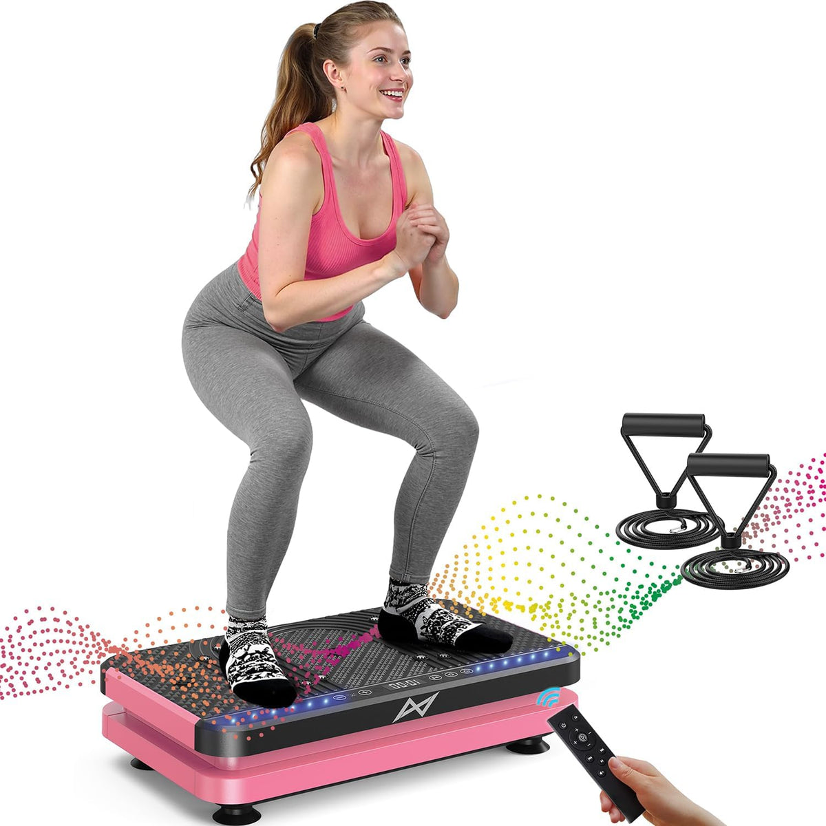 Vibration Plate – 200W Oscillating, 120 Levels, for Lymphatic Drainage & Toning