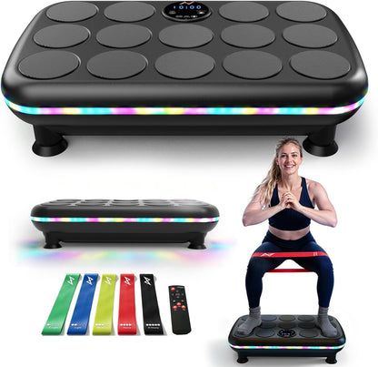 Vibration Plate – 200W Oscillating, 120 Levels, for Lymphatic Drainage & Toning