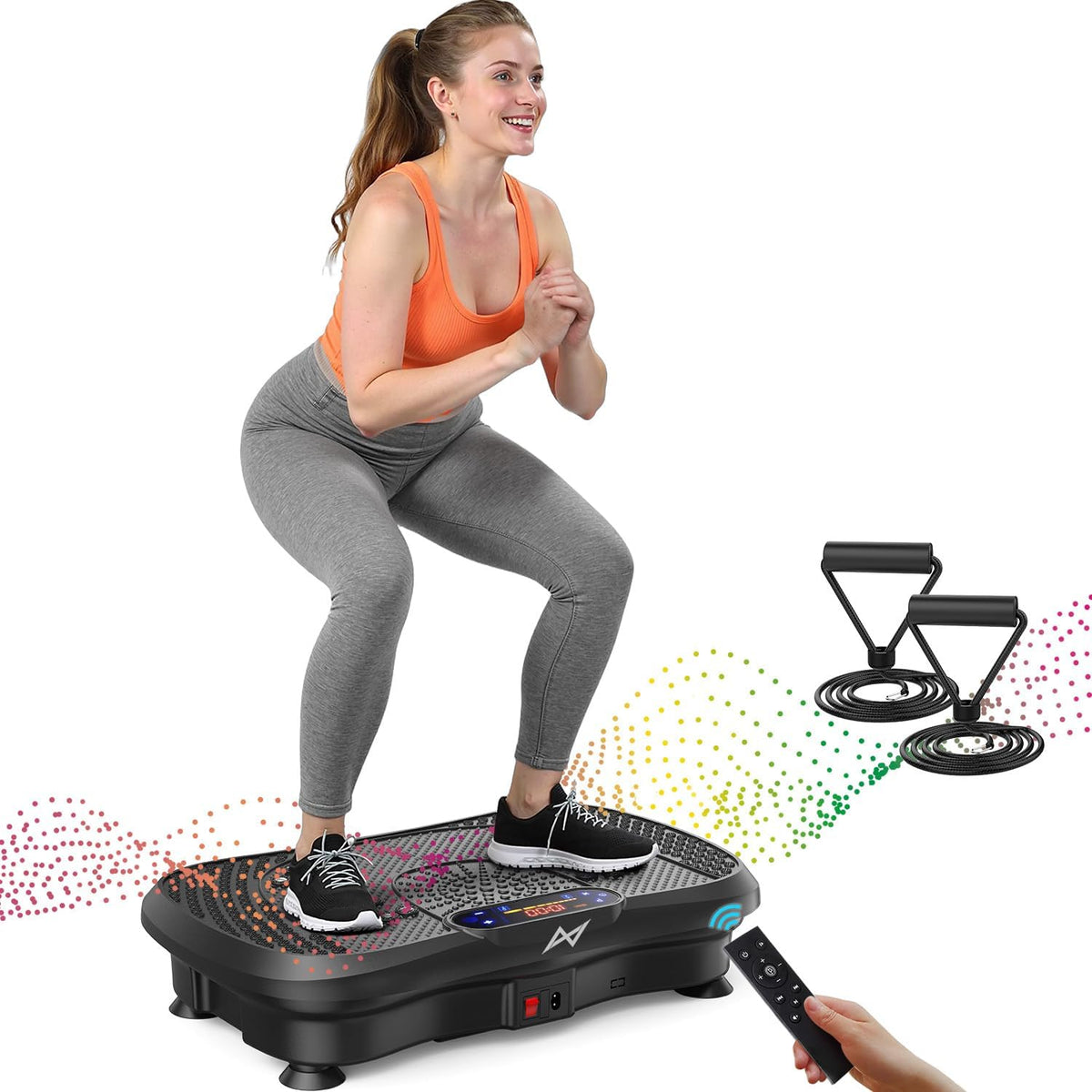 Vibration Plate – 200W Oscillating, 120 Levels, for Lymphatic Drainage & Toning
