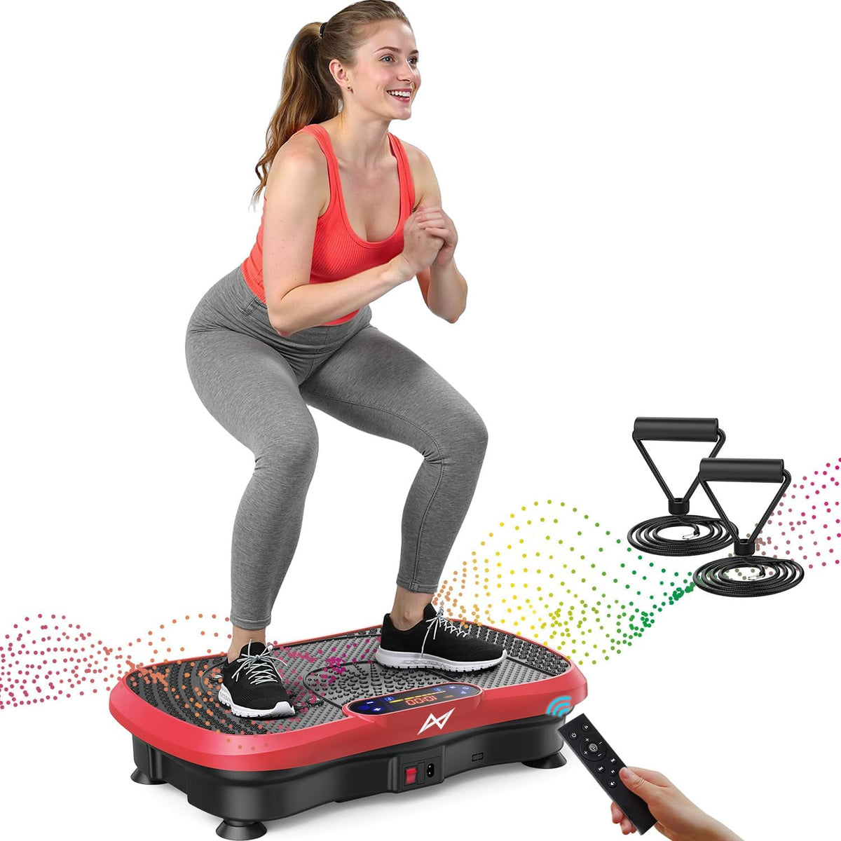 Vibration Plate – 200W Oscillating, 120 Levels, for Lymphatic Drainage & Toning