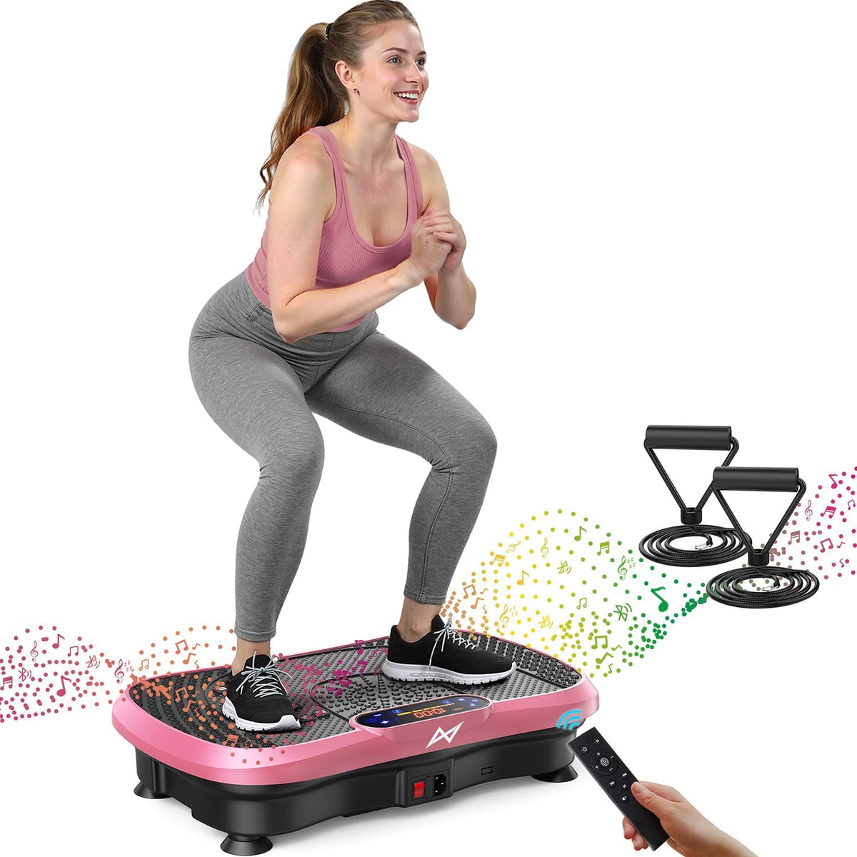Vibration Plate – 200W Oscillating, 120 Levels, for Lymphatic Drainage & Toning