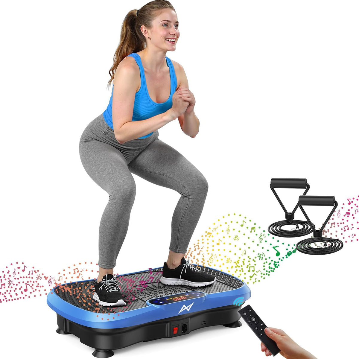 Vibration Plate – 200W Oscillating, 120 Levels, for Lymphatic Drainage & Toning