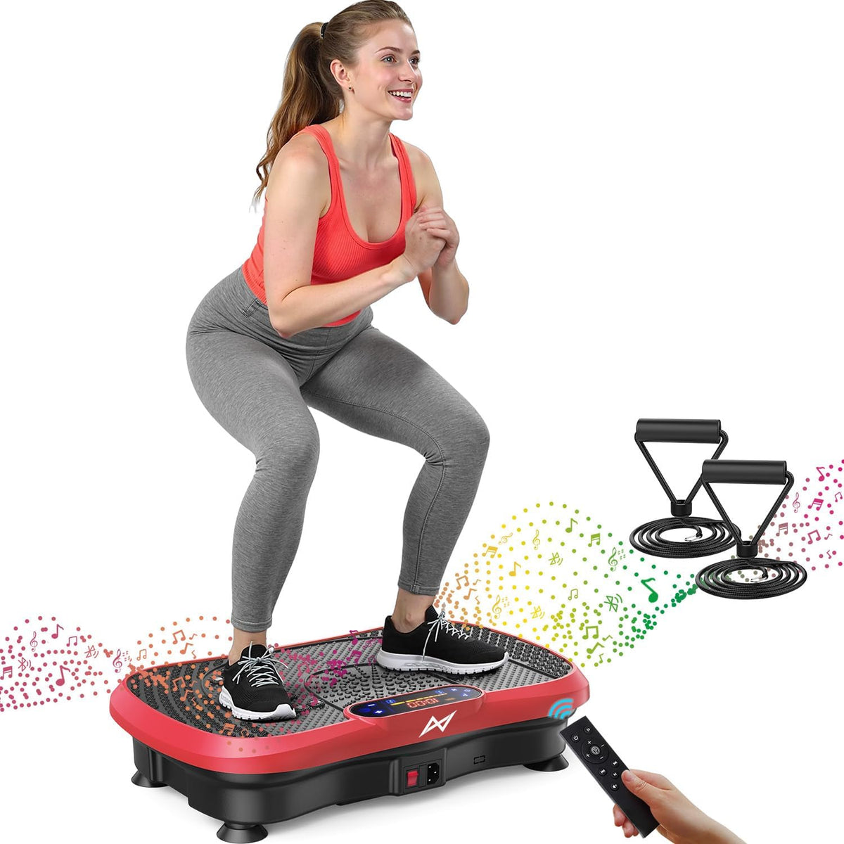 Vibration Plate – 200W Oscillating, 120 Levels, for Lymphatic Drainage & Toning
