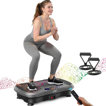 Vibration Plate – 200W Oscillating, 120 Levels, for Lymphatic Drainage & Toning